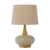 Telbix Earl Ceramic Table Lamp White Oak Cream