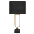 Telbix Erden Table Lamp Black