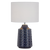 Telbix Fedon Ceramic Table Lamp Blue