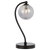 Telbix Felton Table Lamp Black Smoke