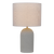 Telbix Fevik Table Lamp Medium Grey