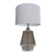 Telbix Harper Table Lamp Smoke White