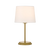 Telbix Jaxon Table Lamp Gold Ivory