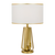 Telbix Laila Table Lamp Antique Gold Ivory