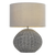 Telbix Mohan 38 Table Lamp Grey