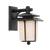 Telbix Silvan Exterior Wall Light Black Opal