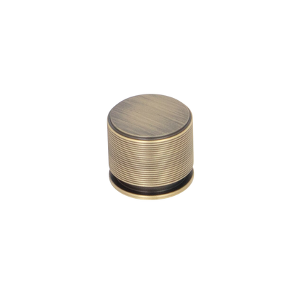 Momo Handles Momo Sussex Solid Brass Knob 35mm Dark Brushed Brass