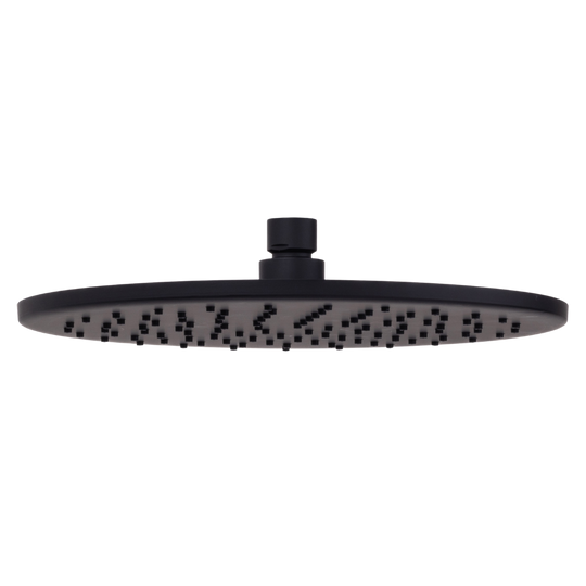 Mira 250mm Matte Black Shower Head