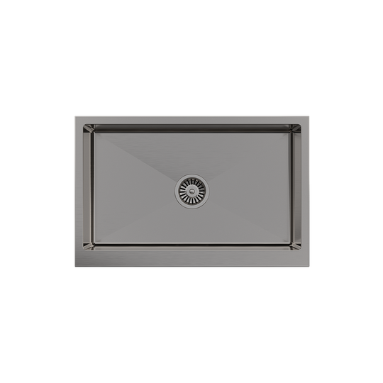 Boden Belfast Brushed Gunmetal Farmhouse Sink