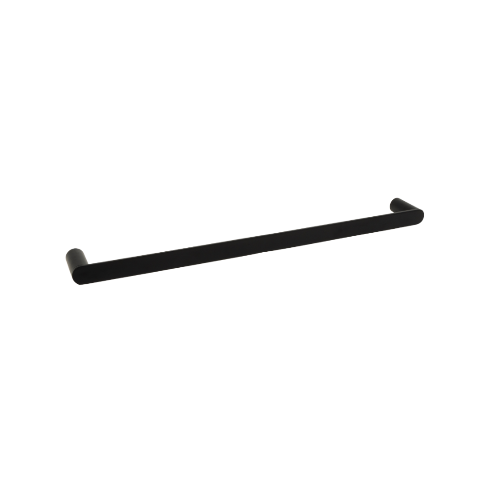 Ascari Matte Black 600 Single Towel Rail Buildmat