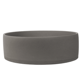 Buildmat Concrete Basin Meteor Grey Cameron Meteor Grey Circle Concrete Basin