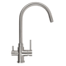 Alma Fleta Brushed Stainless Steel 3 Way Filter Water Tap