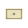 Alma Brushed Brass Gold Avisa 700x450 Large Single Bowl Sink