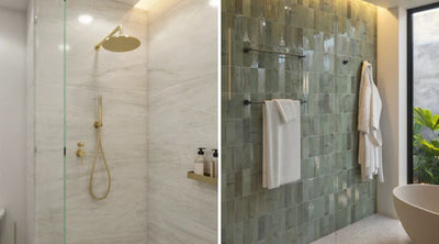 Design Rules We Break (And Don’t) When Styling Bathroom Shelves