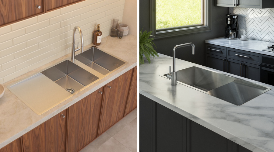 The Only Way You Should Clean a Stainless Steel Sink (Put the Bleach Down)