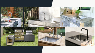 4 Tips For Finding the Perfect Outdoor Kitchen Sink