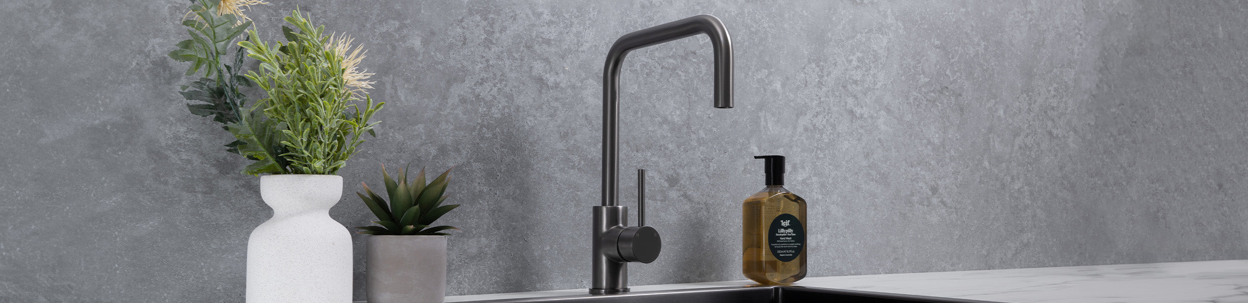 Create a Statement Kitchen With Gunmetal Tapware With its striking dark finish and sleek design, Buildmat’s gunmetal kitchen mixer taps add an edgy and sophisticated touch to any kitchen, while its premium materials ensure long-lasting durability and reliability. Whether you opt for a convenient pull-out mixer, an eleg
