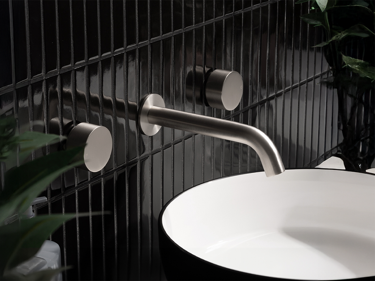 Elegant Tapware for Every Bathroom Zone Alma bathroom tapware is crafted for those who want their fixtures to enhance the overall bathroom experience. The bathroom tapware range spans basin mixers, wall-mounted tap sets, and bath spouts, allowing for a unified look across your vanity and bath areas. Finishes to Complem