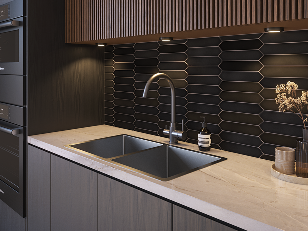 Edgey Build Alma Brushed Gunmetal Range | For Modern & Edgy Homes – Buildmat