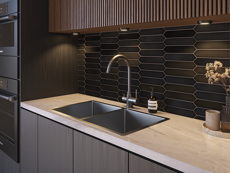 Alma Brushed Gunmetal Range