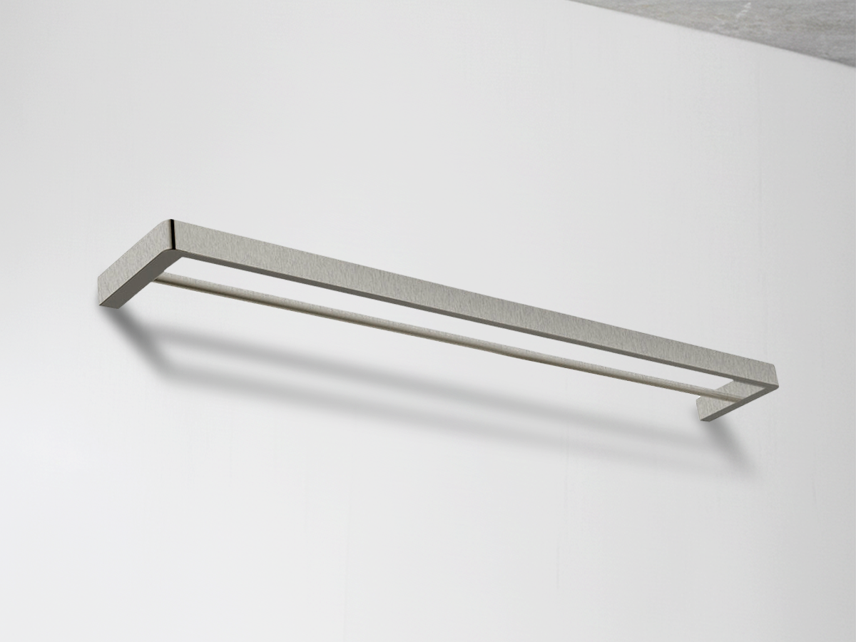 Argent Double Towel Rail