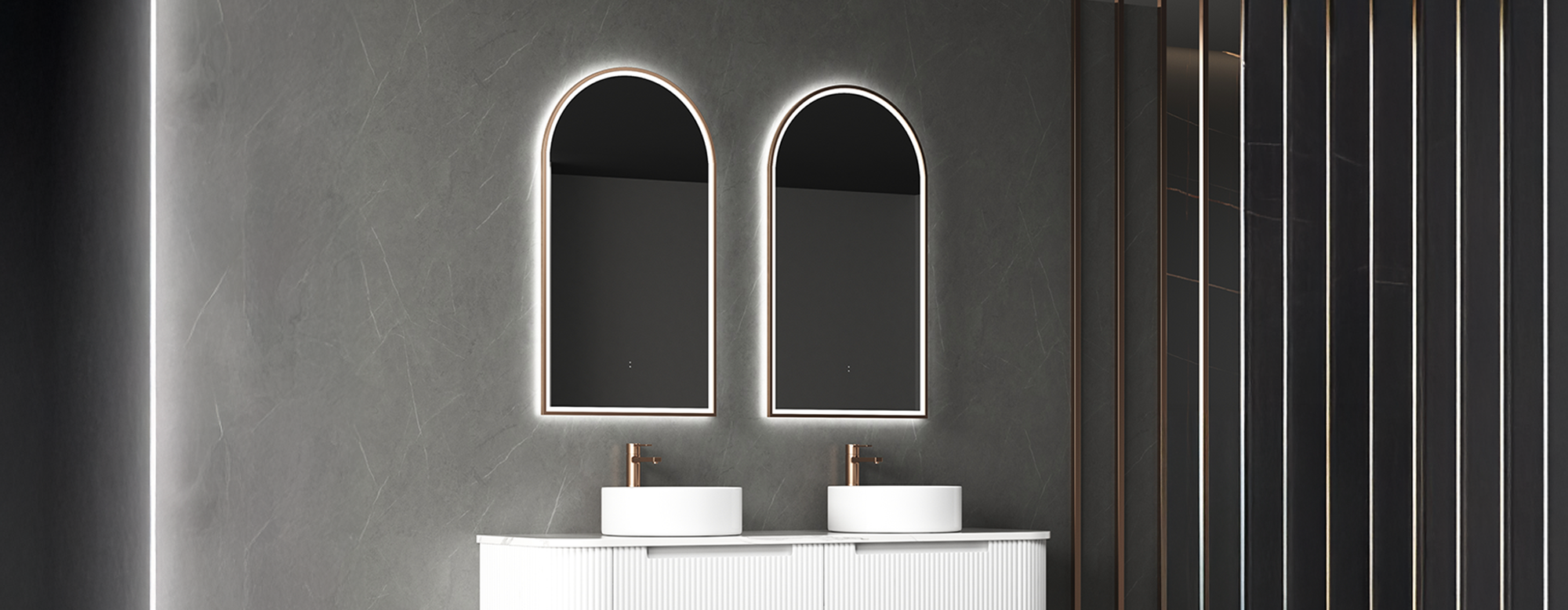 Backlit LED Mirrors
