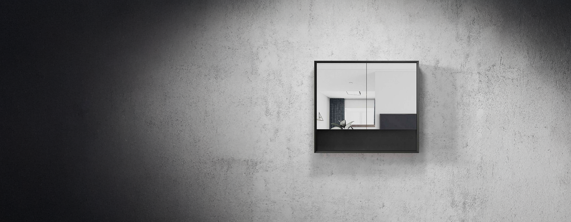 Black Shaving Cabinets