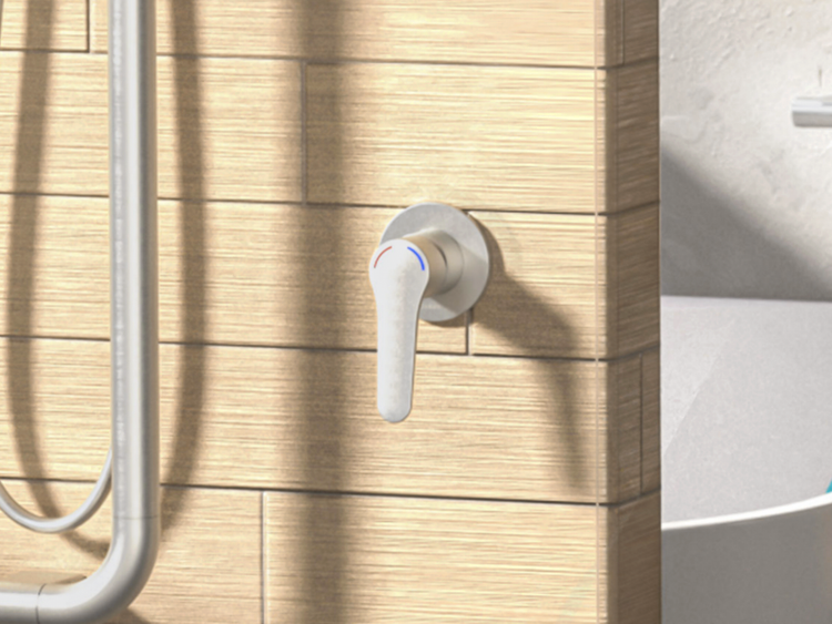 Caroma Opal in Brushed Nickel