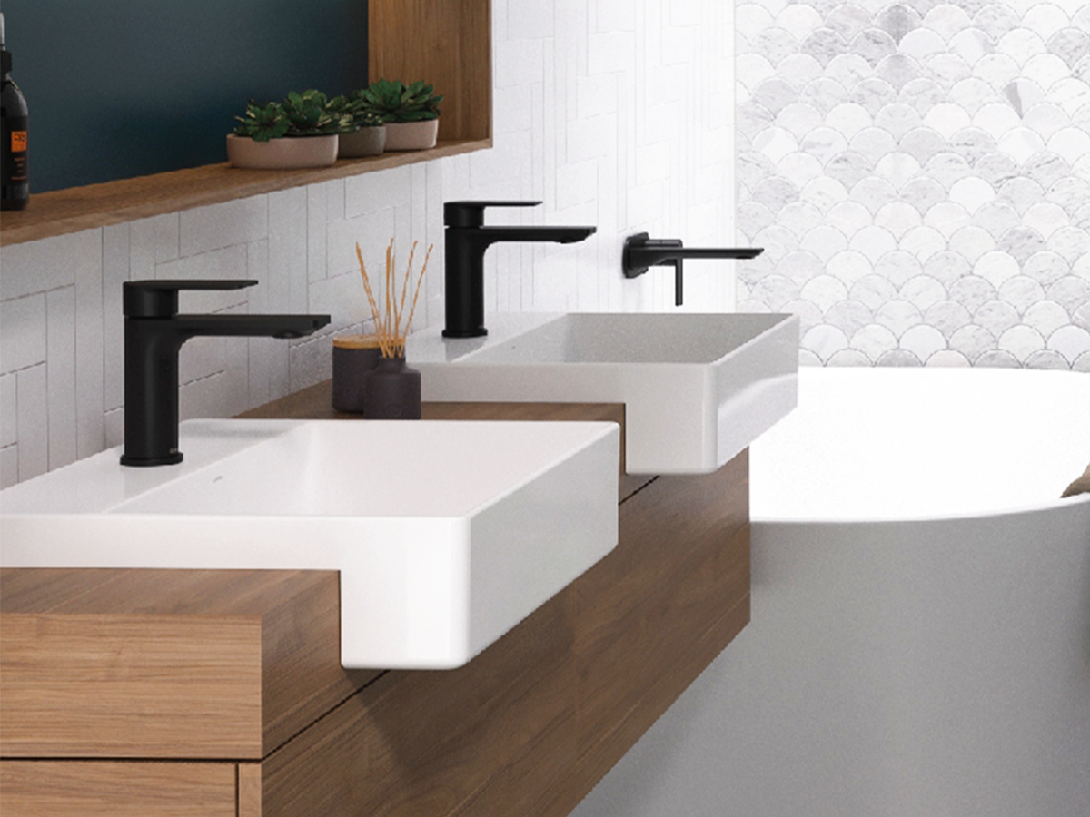 Caroma Urbane II Matte Black