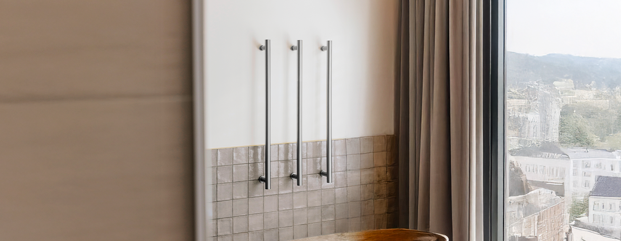 Chrome Towel Rails