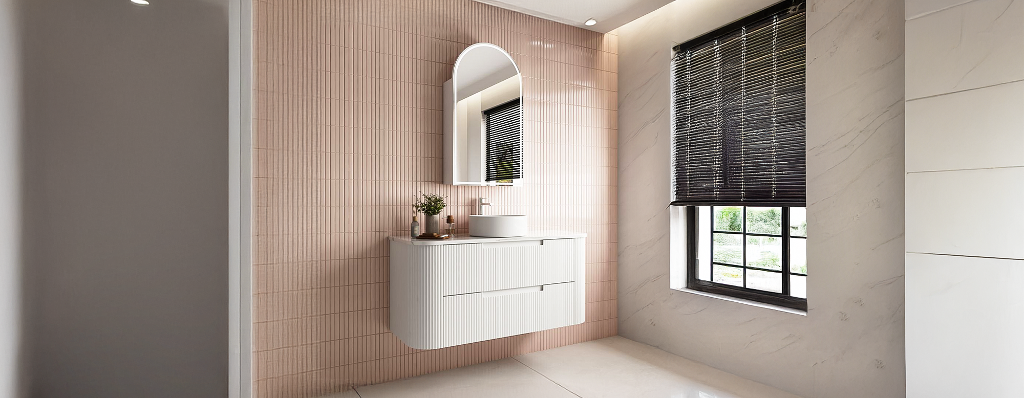 Fluted Vanities