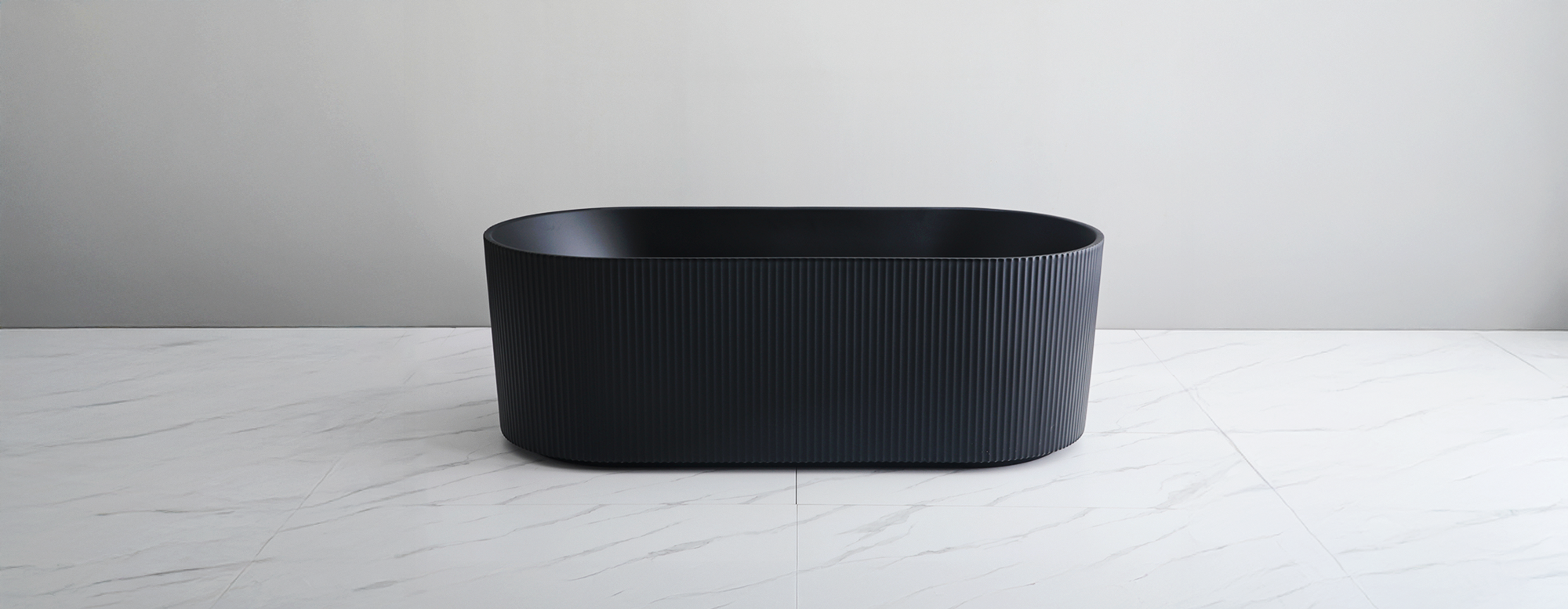 What size freestanding bath should I choose? Measure your room, then leave clearance for cleaning and access. Compact bathrooms suit 1400 to 1600 mm styles or back-to-wall designs. If you have more space, a 1700 to 1800 mm bath gives a deeper soak. Compare shapes and footprints in our wider bathtubs range to see what f