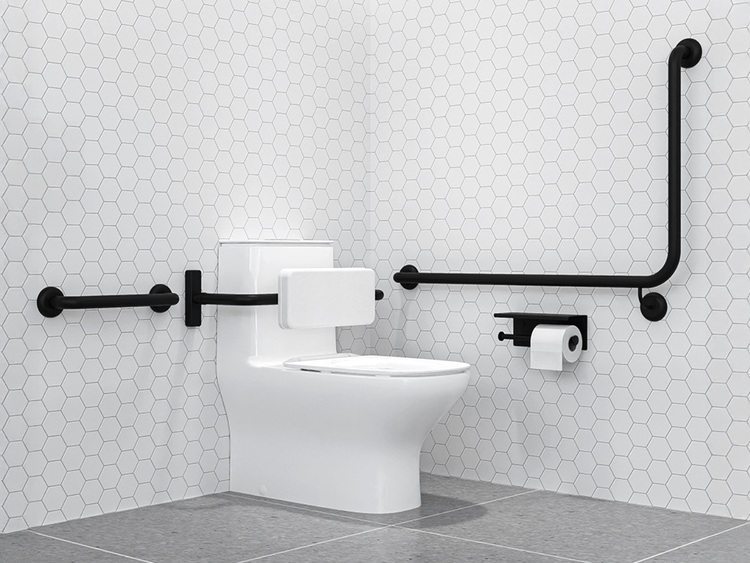 Metlam Commercial Grab Rails in Black