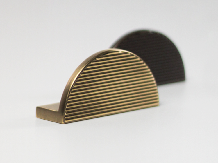 Momo Barrington in Dark Brushed Brass