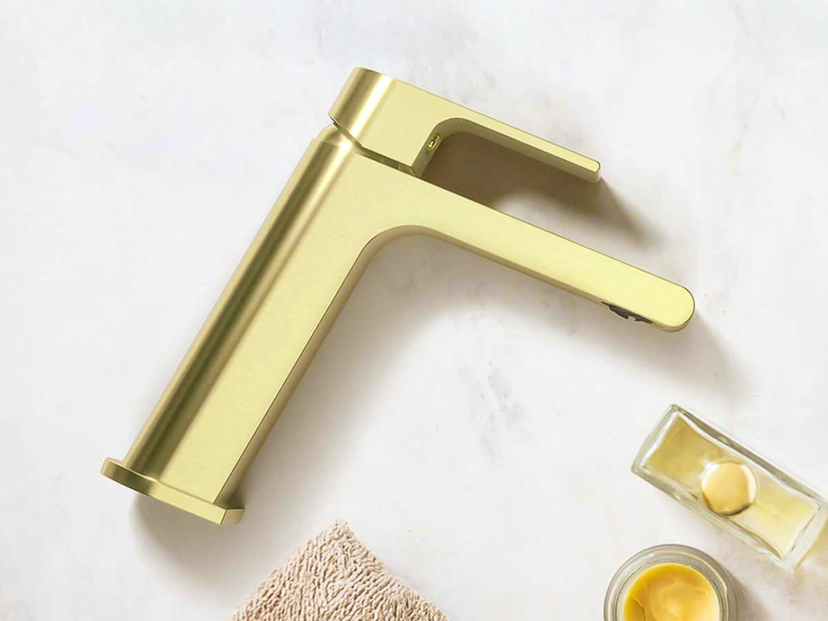 Nero Bianca Brushed Gold