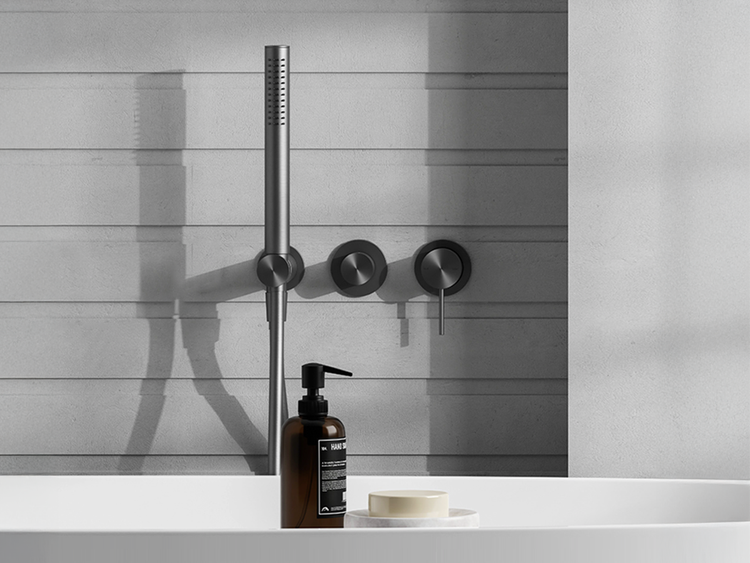 Nero Mecca in Gunmetal