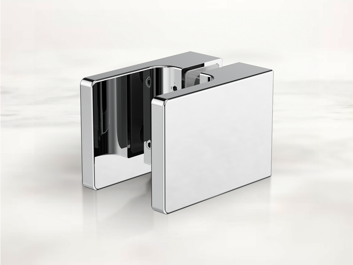 Nero Square Shower in Chrome