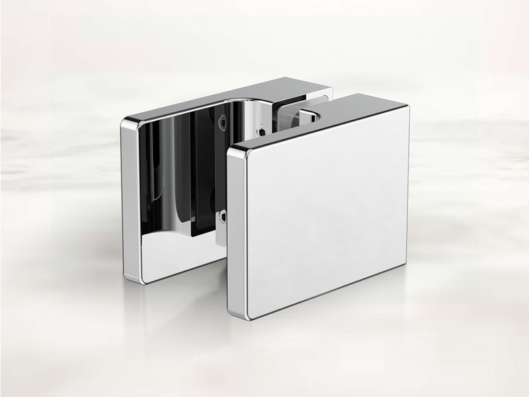 Nero Square Shower in Chrome