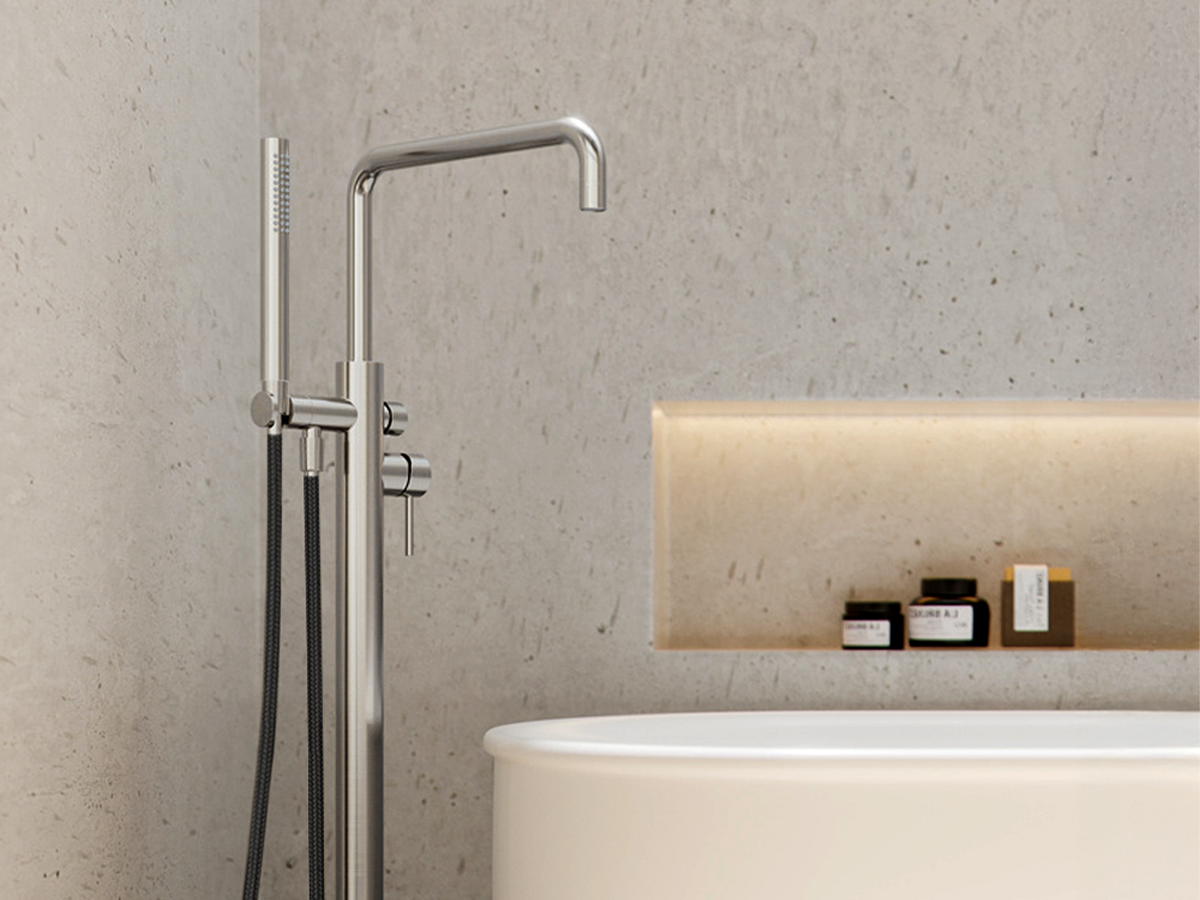 Nero in Brushed Nickel