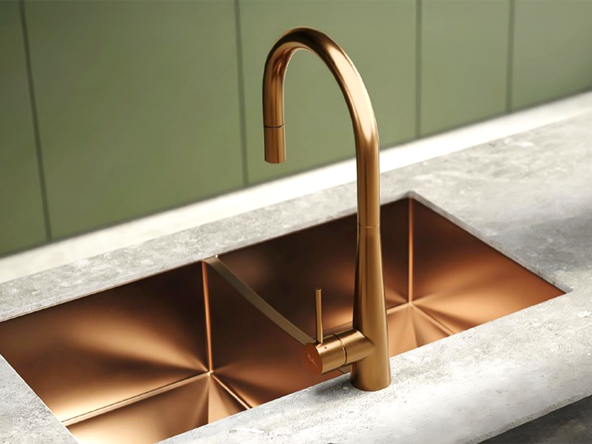 Oliveri Essente in Copper