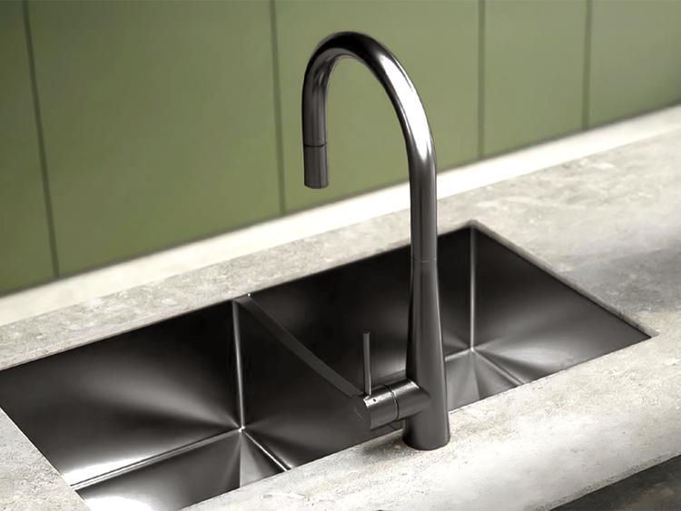 Oliveri Essente in Gunmetal