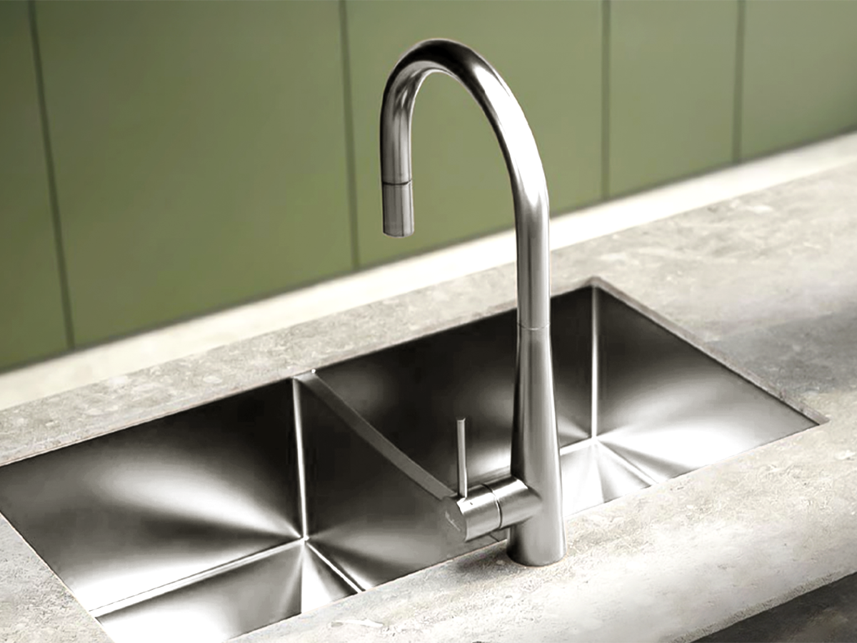 Oliveri Essente in Stainless Steel