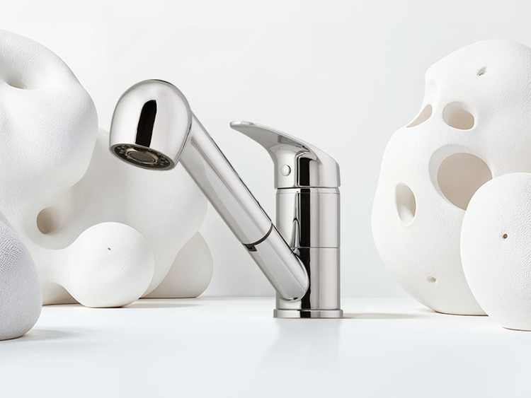 Oliveri London in Chrome