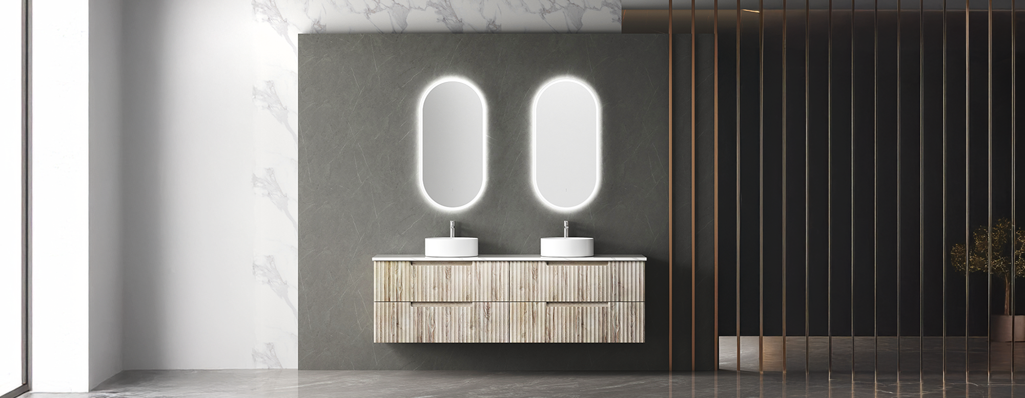 Pill LED Mirrors