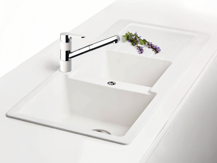Schock Granite Sink in Alpina White