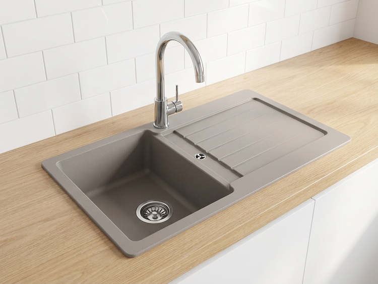 Schock Granite Sink in Concrete Grey
