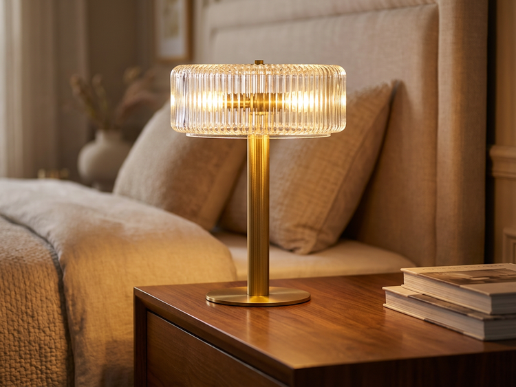 Telbix Table Lamp in Brass