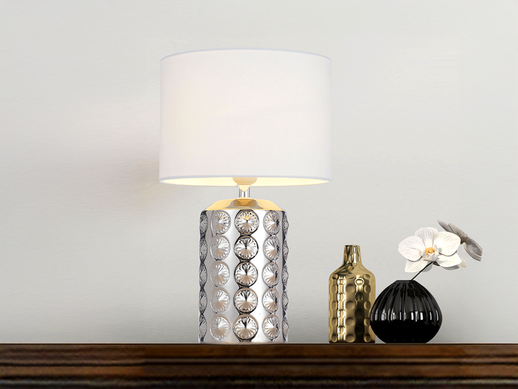Telbix Table Lamp in White