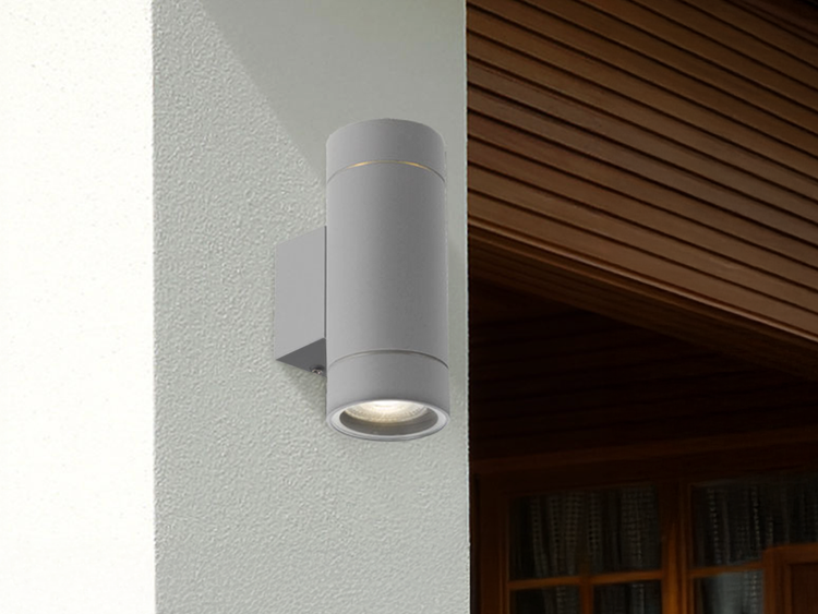 Telbix Wall Light in Silver