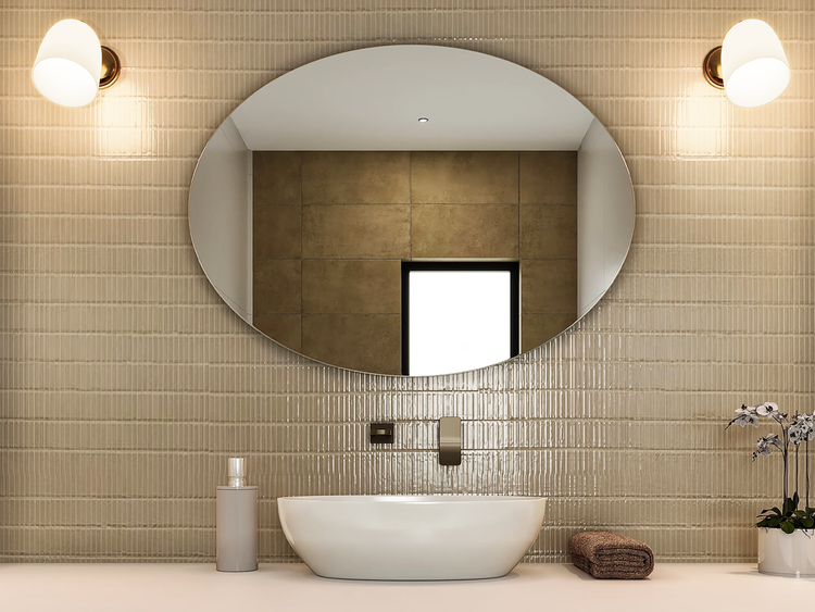 Thermogroup Ablaze Oval Mirror